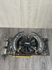MSI GeForce GTX 650 Ti N650GTX-Ti Cyclone II 1GB GDDR5 Graphics Card UsedWorking