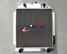 3 Row Aluminum Radiator 1949-1953 For Ford Car Flathead V8 Engine Mt 51 52