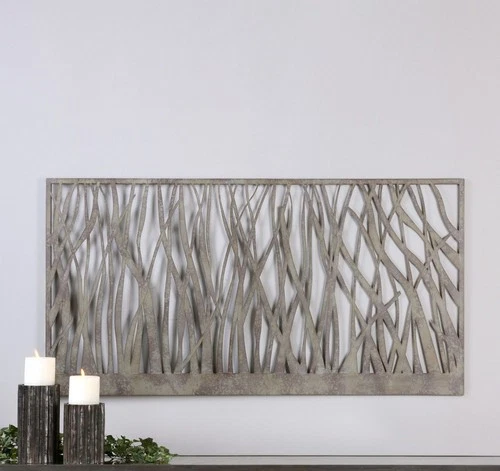 Uttermost - Wall Art - Alternative Wall Decor - Amadahy  - 60 inch Metal Wall - Picture 2 of 4