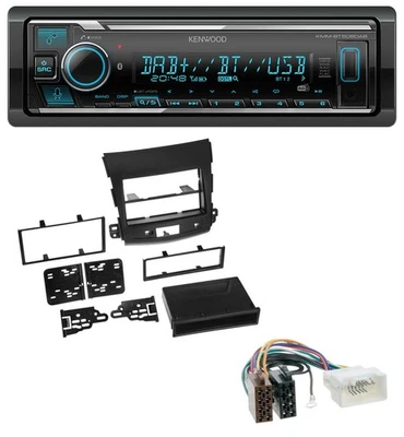 Kenwood Bluetooth MP3 DAB USB Autoradio für Citroen C-Crosser Mitsubishi Outland - Bild 1 von 4