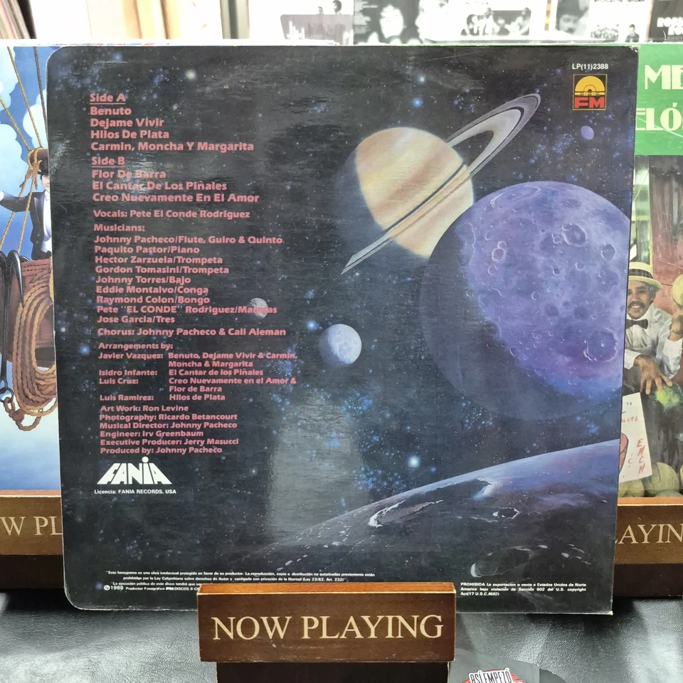 Johnny Pacheco & Pete "Conde" Rodriguez – Salsobita Salsa, Colombia, 1988 🔥🔥🔥 - Image 2 of 4