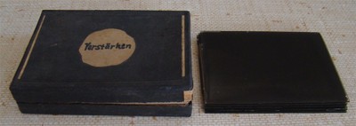 277  5 Stück Glasnegative und 2 Glasdias von ca. 1925, Fulda , 8,8cm x 6,2cm