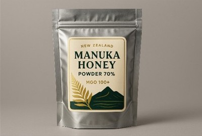 1kg MGO 100+ NZ Active Manuka Honey Powder Wholesale Bulk Buy  70% Solids