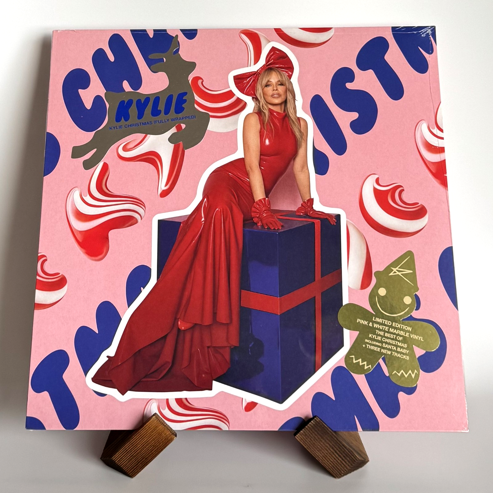 KYLIE MINOGUE * KYLIE CHRISTMAS (FULLY WRAPPED) * LIMITED EDITION MARBLE VINYL