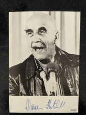 GENUINE HAND SIGNED WARREN MITCHELL 7x4inch PHOTO