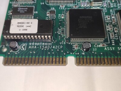 Adaptec AHA-1540/42CP 598707-00 REV:B ISA SCSI Controller | eBay