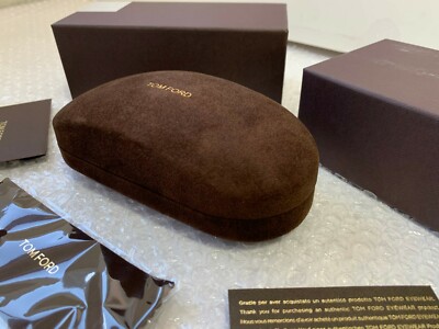 Tom Ford (2) New Sunglass Cases Tom Ford Eyeglasses Sunglasses Case, Box. Brown New  main image 4