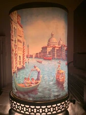SCARCE! Vtg 1963 * VENICE CANAL *  #757 Motion Lamp Econolite LA Goodman Era