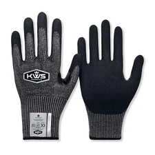 High Performance Cut Resistant Gloves, ANSI Level 6 Protection, Sandy Nitrile