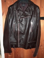 Joseph Leather Ryder Jacket, Brown, Uk 16, Eu44, Brand New No Tags.