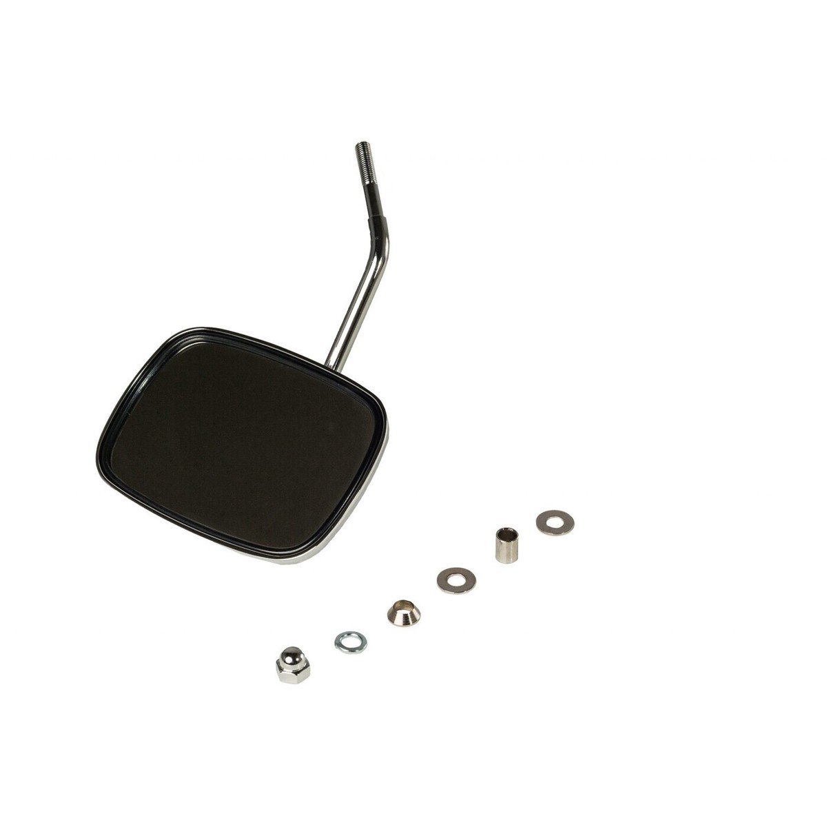 mikiroomページ 360 TWIN HARLEY DAVIDSON LEFT SIDE MIRROR 4″ STEM CHROME