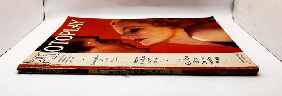 PHOTOPLAY SEPTEMBER 1932 TALLULAH BANKHEAD GARY COOPER CLAUDETTE COLBERT  Movie - Image 3 of 4