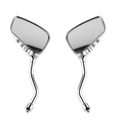 2PCS Motorcycle Skull Skeleton Hand Rearview Mirrors 8mm Thread for Honda.