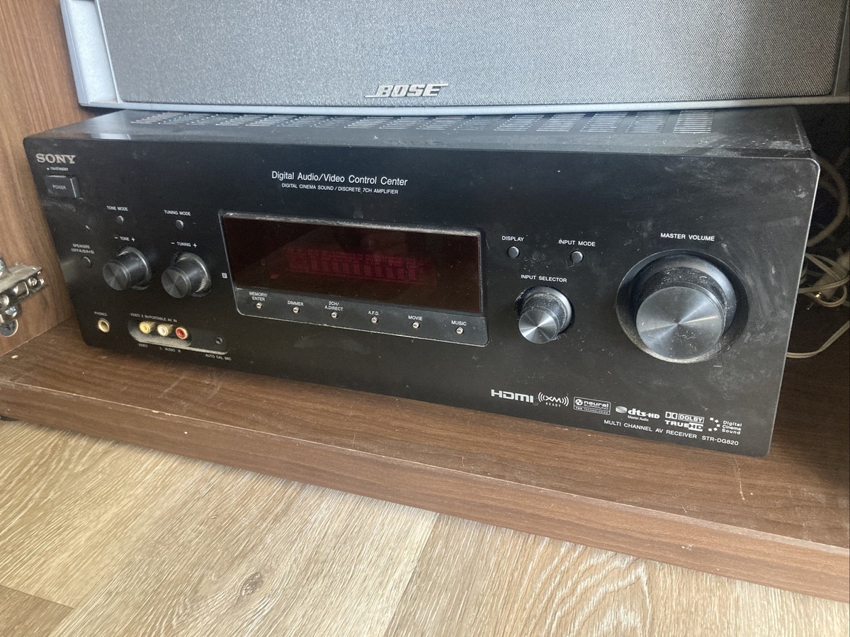 SONY AVアンプ STR-DG820 Sony STR DG820 7.1 Channel 250 Watt Receiver 27242683099| eBay