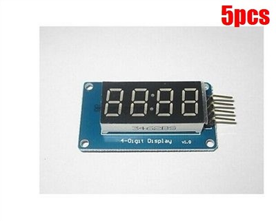 5Pcs For Arduino Display 4-Segment Red Digital Tube Common Anode Uno R3 MEGA2 gp