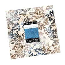 MODA Layer Cake Blue Ridge Batiks Contains 42  pieces measuring 10" squares