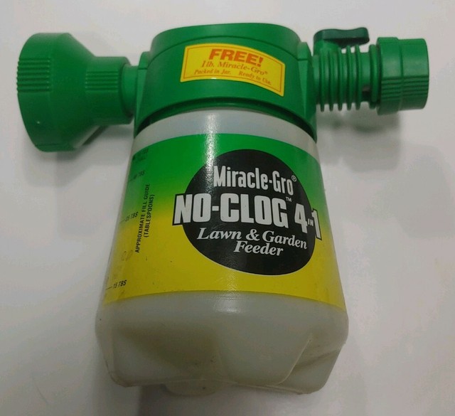 Vintage Miracle Gro Garden Lawn Feeder Sprayer Hose Attachment