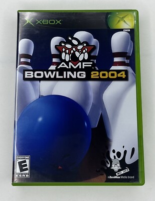AMF Bowling 2004 Xbox Video Game Complete In Box Microsoft