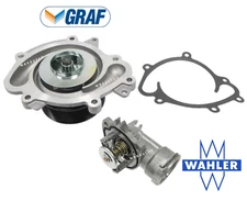 Engine Water Pump w/Pulley & Thermostat OES for Mercedes Bluetec Sprinter Diesel