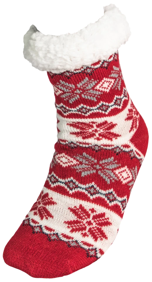 Calcetines Antideslizantes de Invierno Navidad Acogedores Cálidos Cómodos Suaves Nuevos Niña Mujeres Hombres Talla Única AHORA Foto 2 de 4