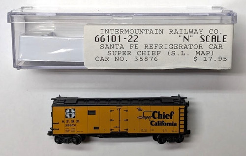 Refrigerador Intermountain 66101-22 Santa Fe ATSF SFRD 35876 "Super Chief" | Zustand: New