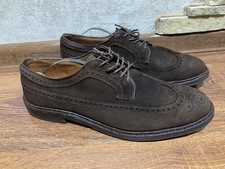Alden Brown Suede Shoes Size 9 1/2 B/D
