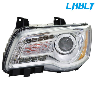 LABLT Left Side Headlight Headlamp Assembly Halogen For 2011-2014 Chrysler 300