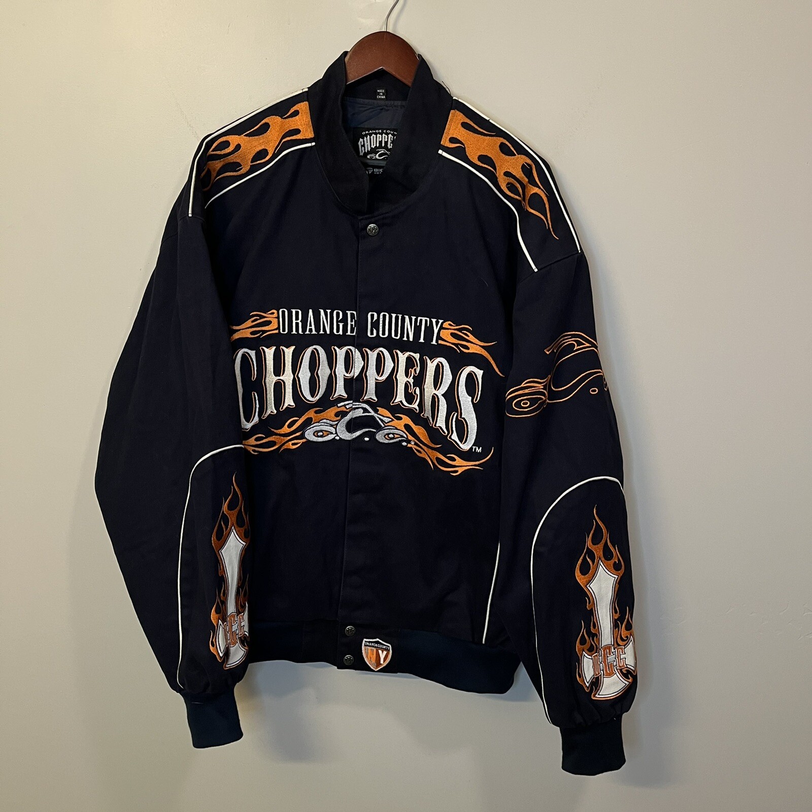 Vintage Orange County Choppers NY Biker 