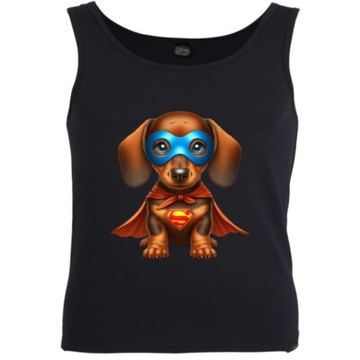 Tank Top Dackel Dachshund Teckel Jagdhund Jagt Dackelwelpe Dackelschule 402907s