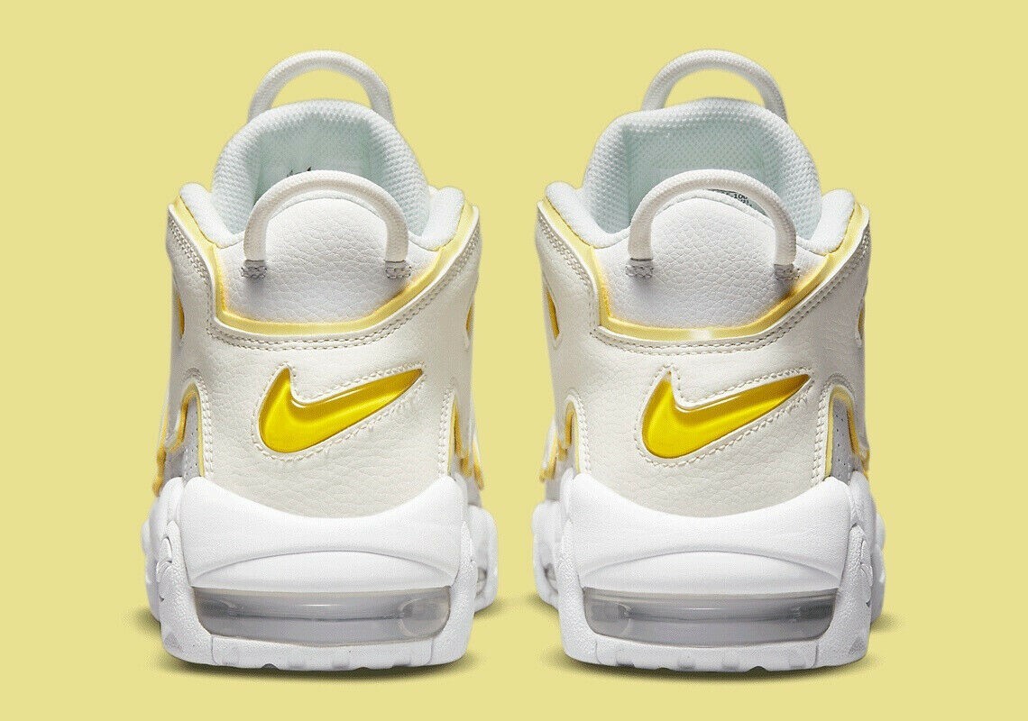 スニーカー Nike Air More Uptempo F1 White Opti Yellow (W) 2021 wmns Nike Women's Air More Uptempo Summit White Opti Yellow
