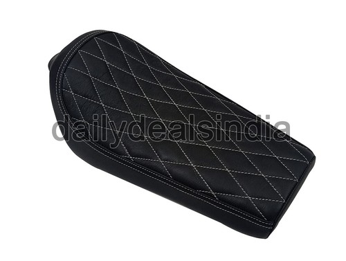 Adapté Pour Royal Enfield Gt Continental 650 " Véritable Cuir Simple Siège D7, - Photo 4/5
