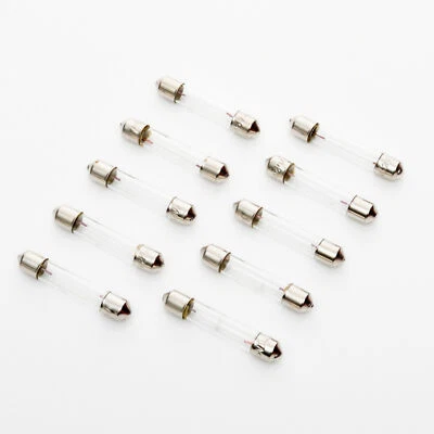 10 x 24V 210mA 5W 0,21A / S6 6x36mm Soffitte Miniaturlampe Glühlampe Miniature - Bild 1 von 3