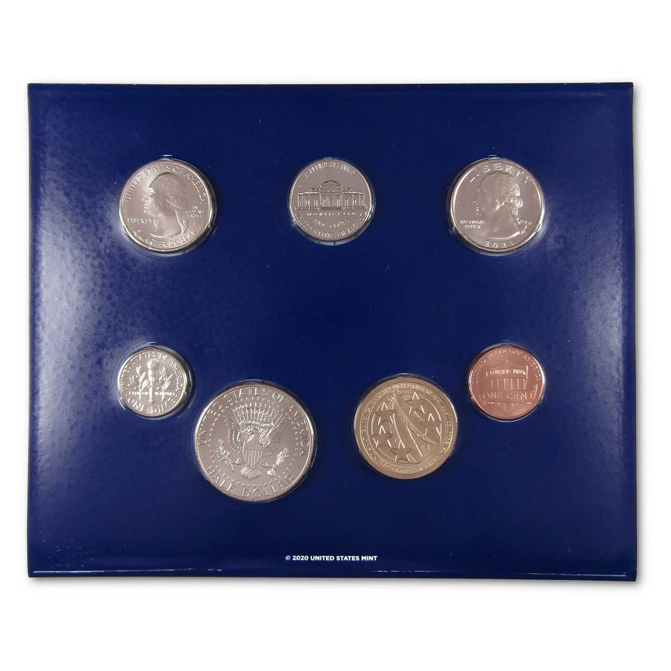 2021 Uncirculated Coin Set U.S Mint Government Packaging OGP COA - Image 3 of 4