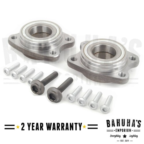 Audi A5 Front Wheel Bearing Kit Pair With ABS / Bolts x2 20072017