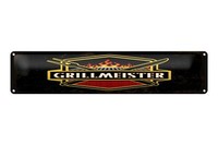 Blechschild Spruch 46X10Cm Grillmeister Dekoration