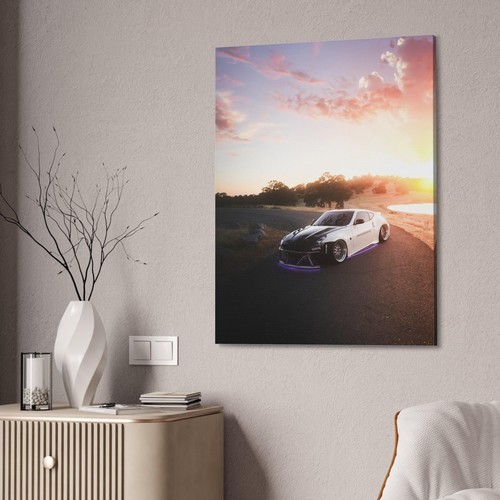 Nissan 370z High Resolution Museum Quality Vertical Canvas Print #033 - Picture 3 of 10