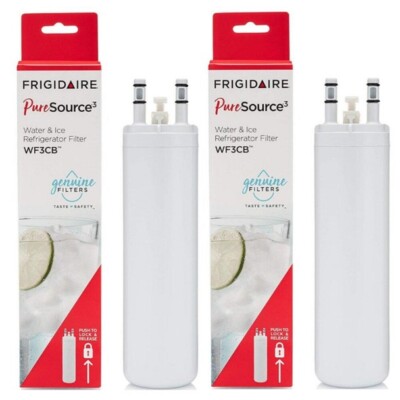 2 PACK Genuine Frigidaire WF3CB Puresource3 Refrigerator Water & Ice Filter