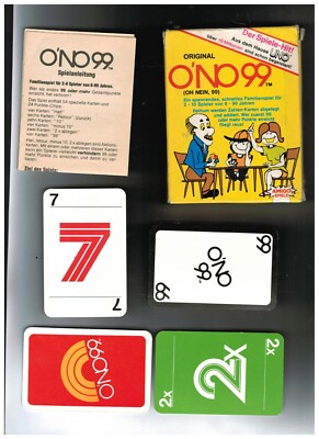 O'no 99 Amigo (''aus dem Hause UNO'') 1986 Original-Anleitung 1. deutsche Ausgabe