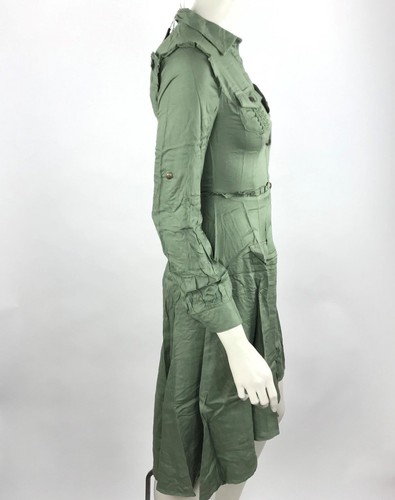 Matilda Jane Tree Baldachin Kleid grün hoch niedrig Taschen Spitze Rüschen Damen XS neu mit Etikett - Bild 5 von 11