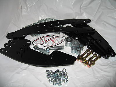 Honda TRX 250EX, 250X A-arms & Shocks Widening Kit + 4/110mm 3