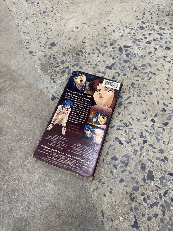 Angel Of Darkness 4 IV VHS 1995 Anime Horror Movie English Subtitles RARE TESTED - Image 2 of 4