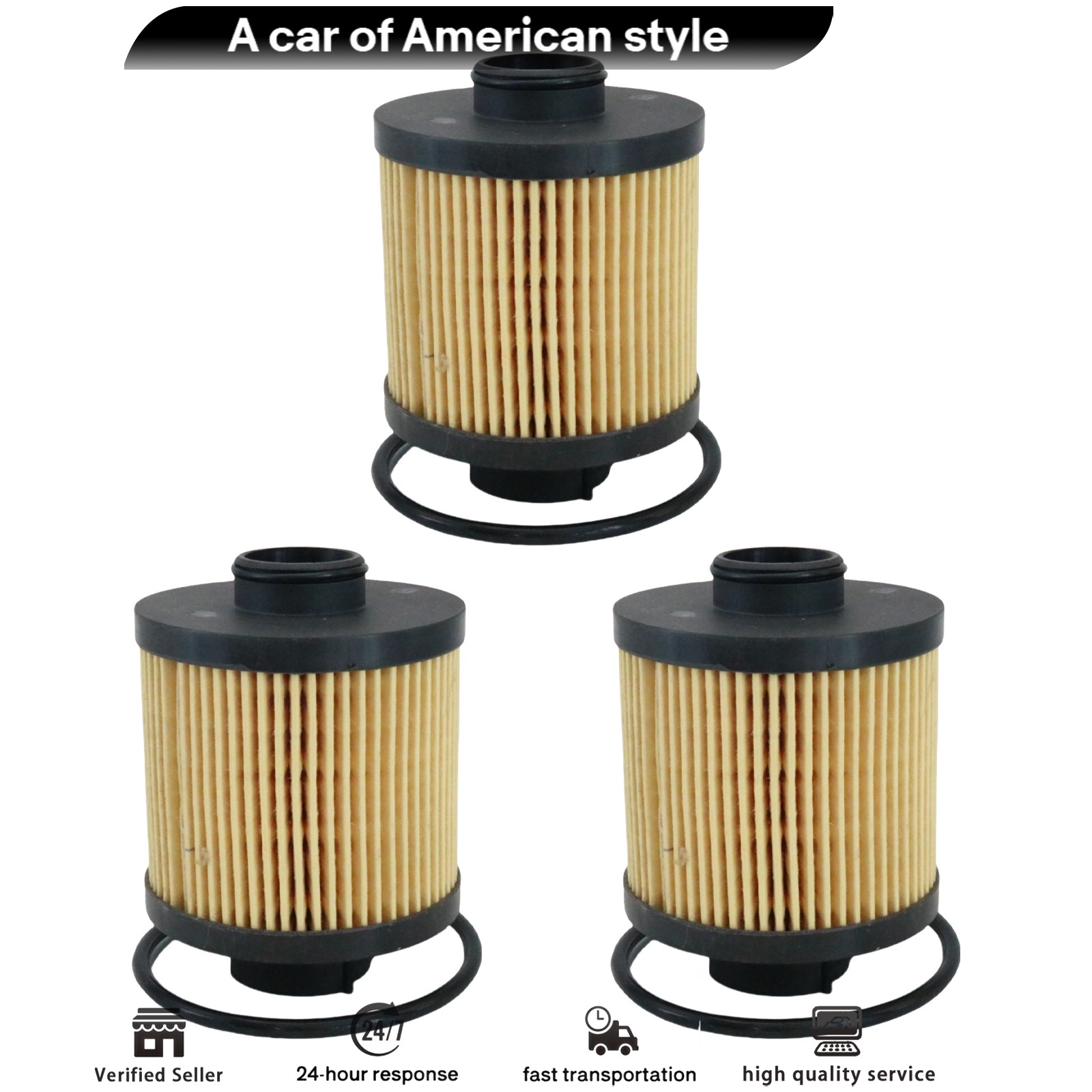3X Oil Filter For Lamborghini Gallardo Spyder Coupe Superleggera SE Base Nera
