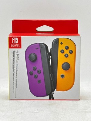 Nintendo Switch Joy-Con Gamepad - Neon Purple/Neon Orange for sale