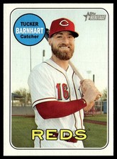 2018 Topps Heritage Tucker Barnhart Cincinnati Reds #694