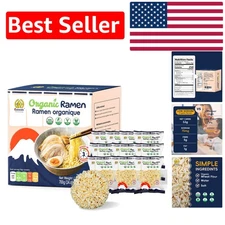 Quick & Healthy Organic Ramen Noodles – Non-Fried, No Additives, Pack of 10