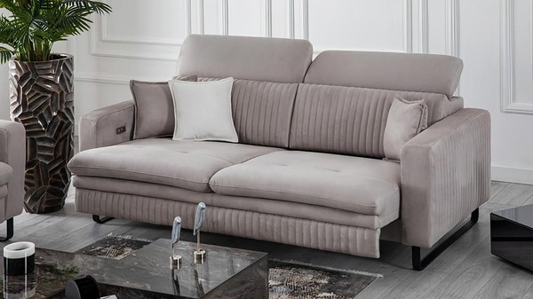 Design MöBel 3 Sitz Im Wohnzimmer Sofa Couch Polster Couchen Sofas Dreisitzer-image