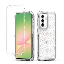 Samsung Galaxy A57 5G Snowflake Clear Acrylic Case