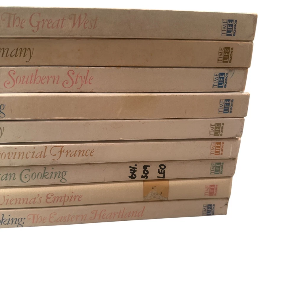 Time Life Foods World Hardcover Cookbook Collection France Italy Germany Vintage - Image 2 of 4