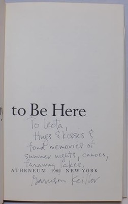 Happy to Be Here, Keillor, Garrison