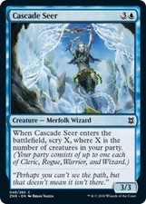 x4 Cascade Seer - Zendikar Rising - NM - MTG